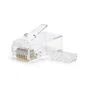 Nanocable Conector RJ45 CAT.6 8 Hilos, 50 Unidades, Transparente